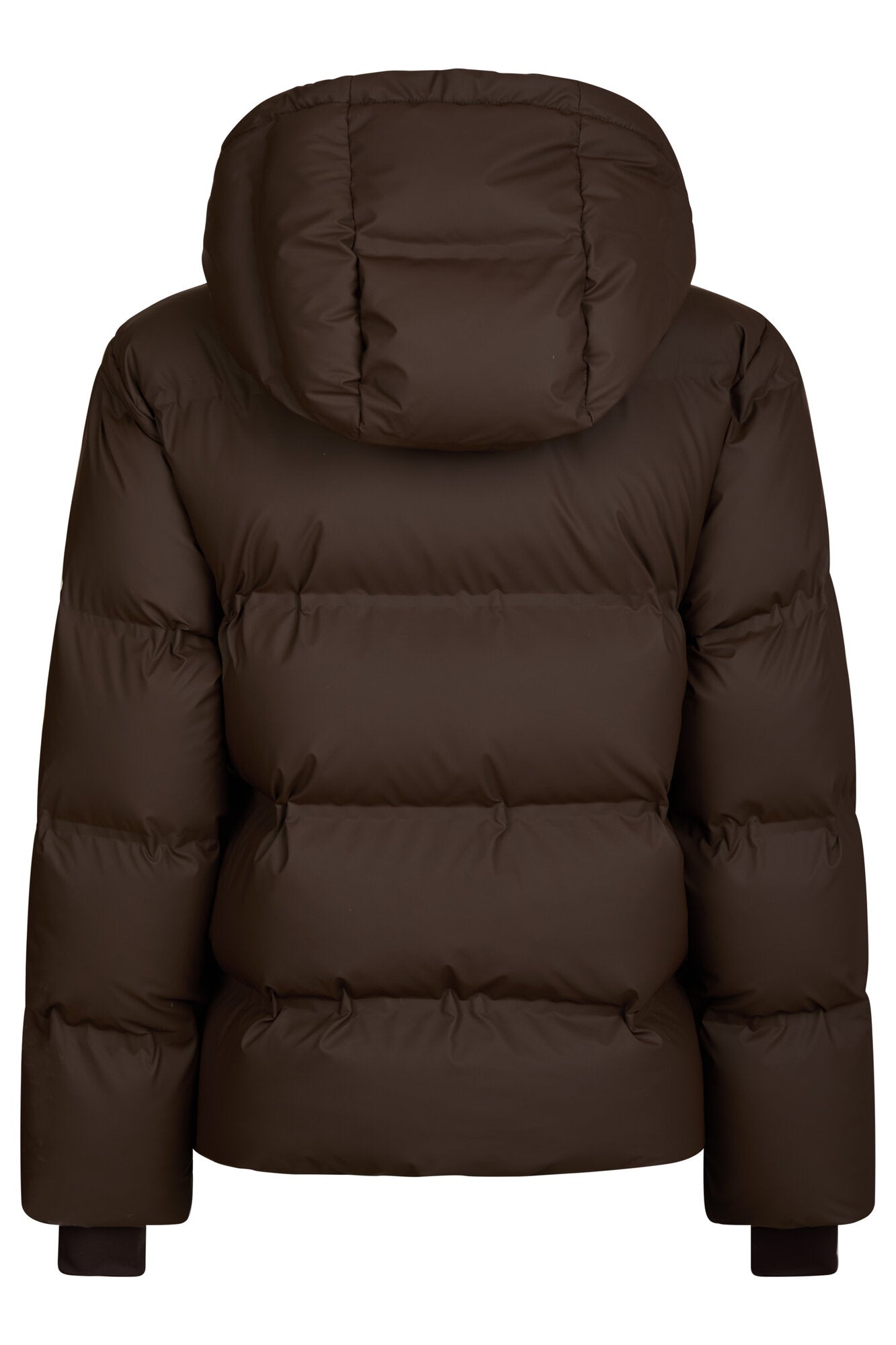 Fox Puffer dunjakke - Dark Brown